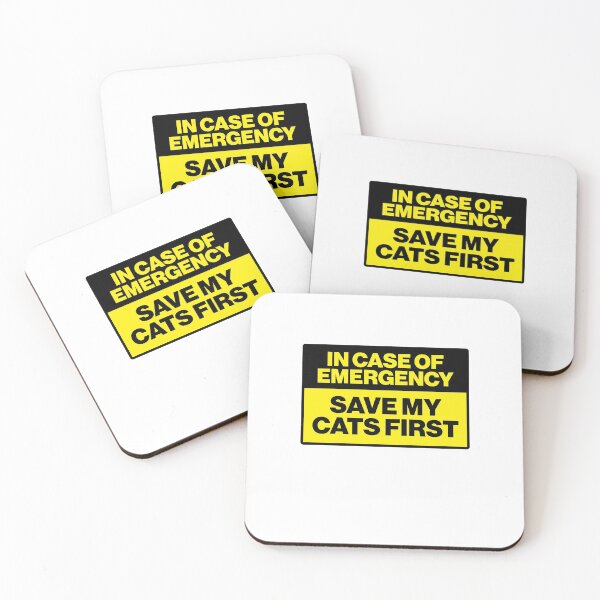Item preview, In Case Of Emergency Save My Cats First Kittens designed and sold by sharedipmemes.