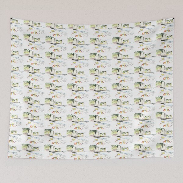Item preview, Afternoon at the beach of Les Petites-Dalles - Marie d'Orville designed and sold by Marie-d-Orville.