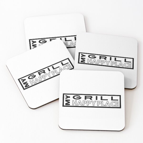 Item preview, My Grill, My Happy Place (Light Background) designed and sold by pbstylesetters.