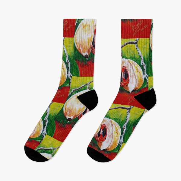 Item preview, RED, YELLOW, GREEN Nutmeg designed and sold by DLyonzArt.