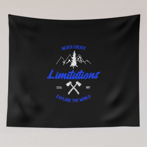 Item preview, Never Create Limitations Explore The World designed and sold by tw2us.