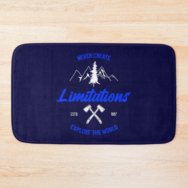 Item preview, Never Create Limitations Explore The World designed and sold by tw2us.