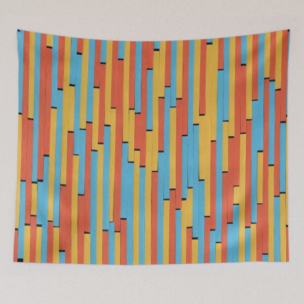 Item preview, Paper Stripes - Color variation 1  designed and sold by Dibujo Divertido.
