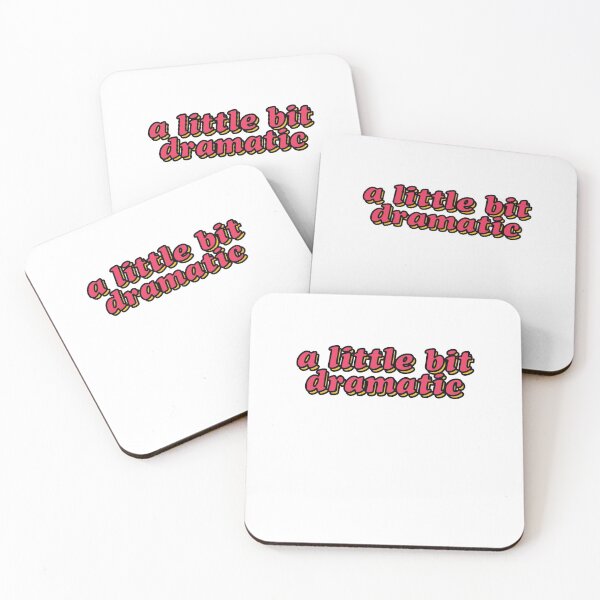 Item preview, A Little Bit Dramatic Red Cute Quote designed and sold by sharedipmemes.