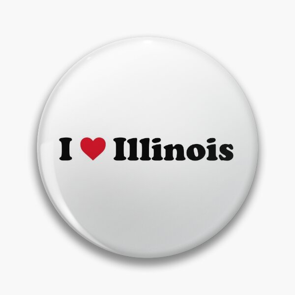 Item preview, I Love Illinois designed and sold by Novel Gifts.