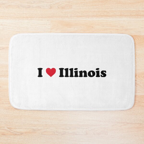 Item preview, I Love Illinois designed and sold by Novel Gifts.