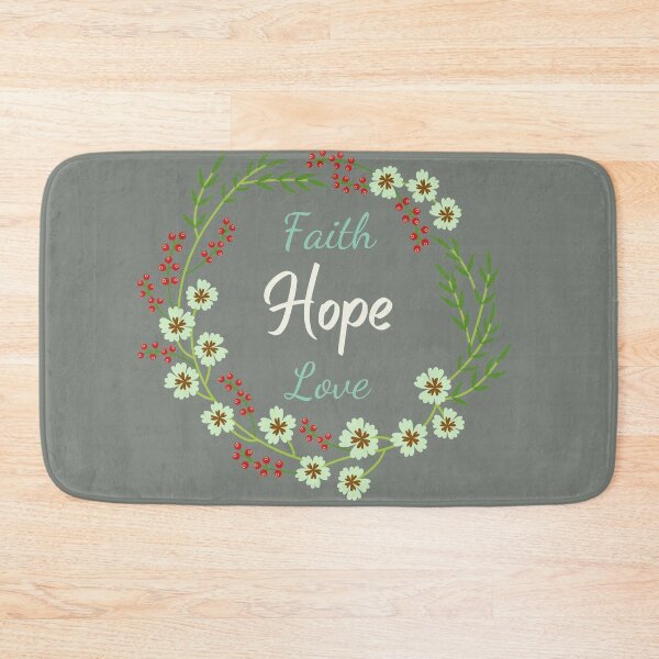 Item preview, Faith, Hope, Love Wreath designed and sold by FigLeafProphet.