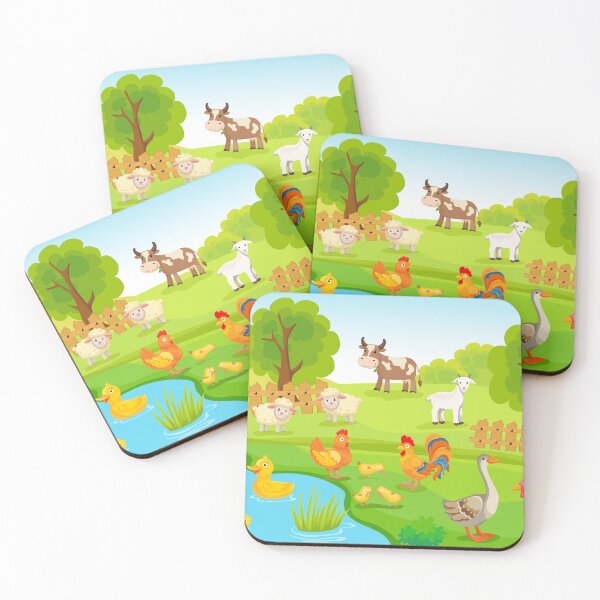 Item preview, Farm Animals Pattern - Horse, Goat, Duck, Others designed and sold by RheanaDesigns.
