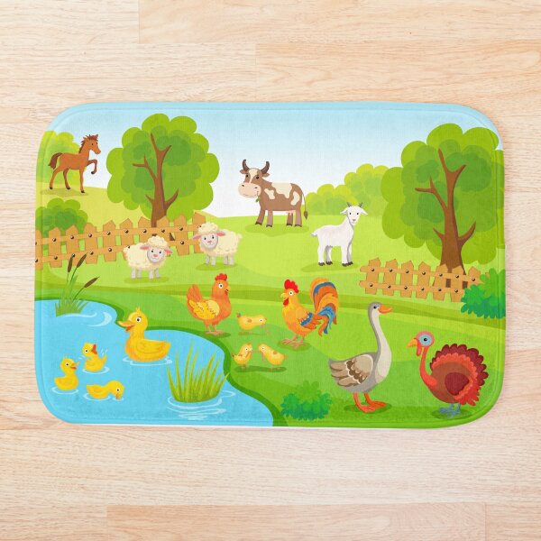 Item preview, Farm Animals Pattern - Horse, Goat, Duck, Others designed and sold by RheanaDesigns.