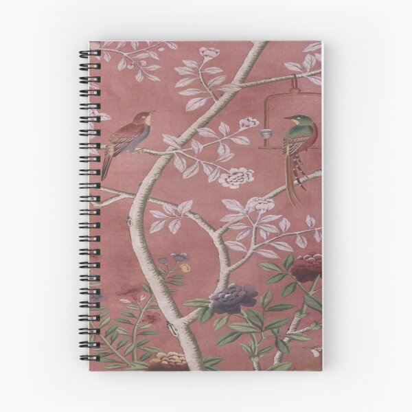 Item preview, Antique French Chinoiserie Floral Print designed and sold by Kristina  Sale.