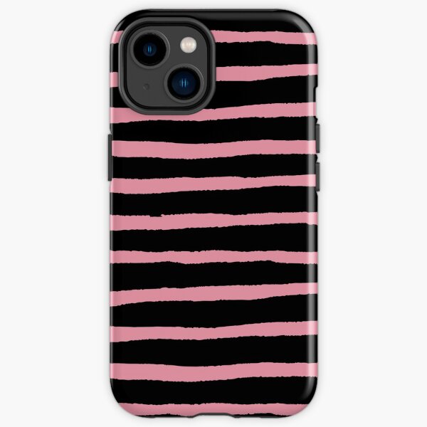 Blackpink minimalistische Streifen iPhone Robuste Hülle