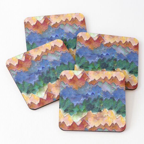 Item preview, Colorful Mountains designed and sold by JJLosh.