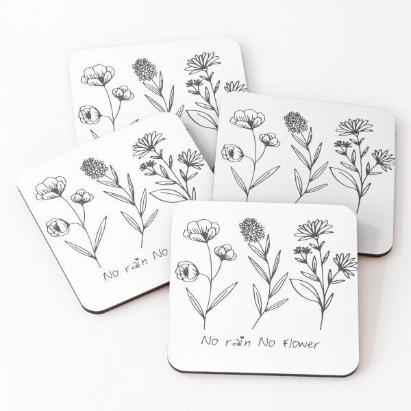 Item preview, No Rain No Flower designed and sold by EGIT.