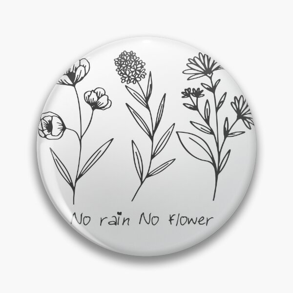Item preview, No Rain No Flower designed and sold by EGIT.