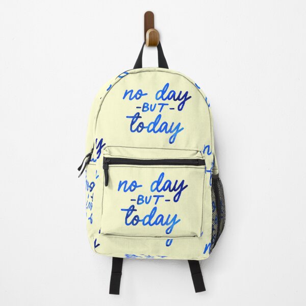 Item preview, No Day But Today Motivation Inspire Blue Watercolor designed and sold by sharedipmemes.