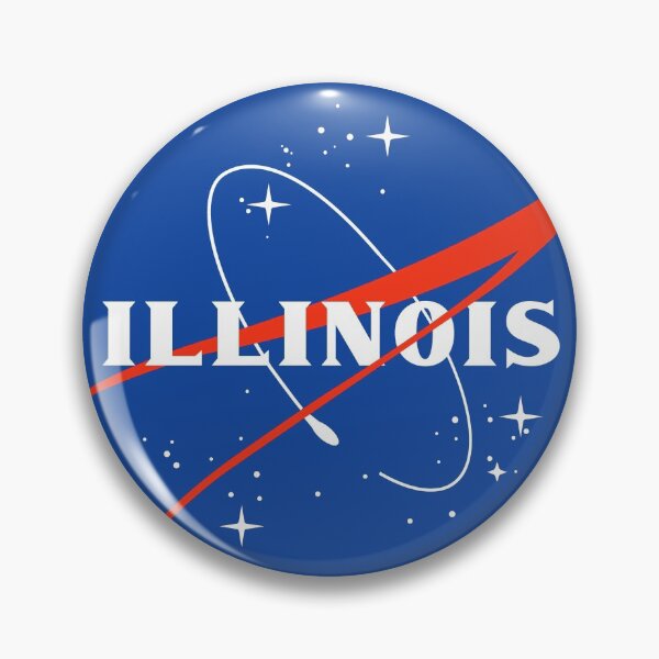 Artikelvorschau, Illinois Astronaut entworfen und verkauft von Novel Gifts.