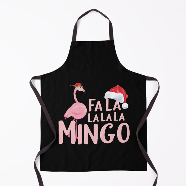 Item preview, Flamingo Christmas Fa La La Mingo Funny Flamingo Tropical Christmas designed and sold by sasigifts.