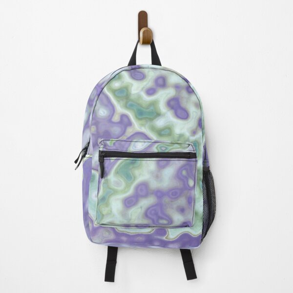 Item preview, Abstract sage and violet ink digital splatter designed and sold by VWDigitalPaint.