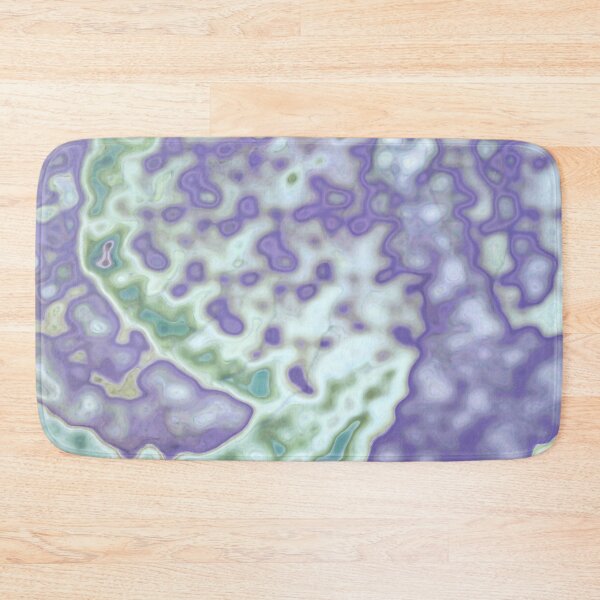Item preview, Abstract sage and violet ink digital splatter designed and sold by VWDigitalPaint.