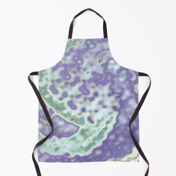 Item preview, Abstract sage and violet ink digital splatter designed and sold by VWDigitalPaint.