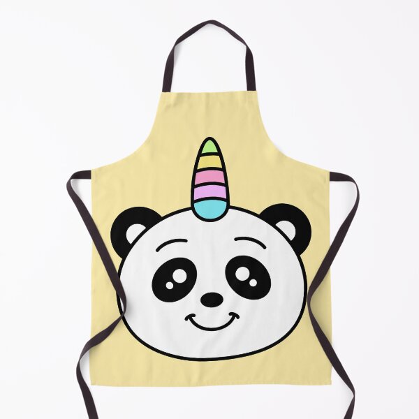 Item preview, Funny kawaii pandacorn smiling. designed and sold by TashaVector.