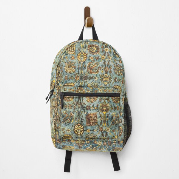 Item preview, Antique Persian Kirman Rug Print designed and sold by Vicky Brago-Mitchell®.