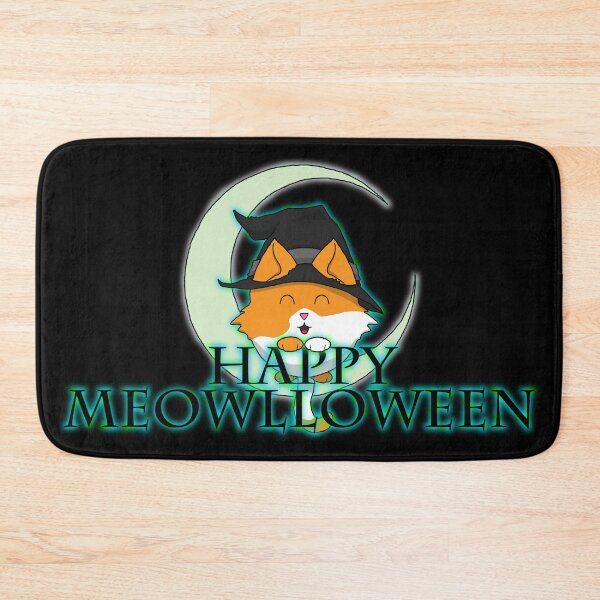 Item preview, Happy Meowlloween! - Orange and White Kitty designed and sold by Katrina Montgomery.