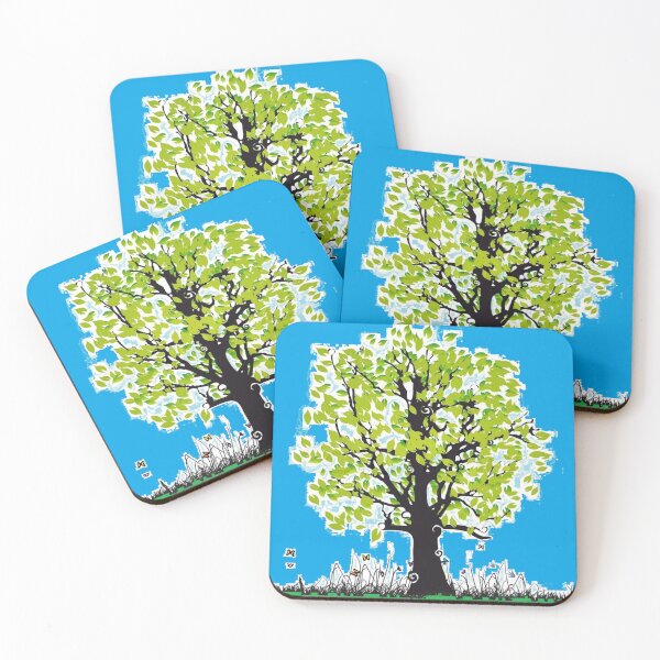 Item preview, Tree and butterflies  designed and sold by boojun.