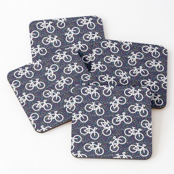 Item preview, Bike Retro Seamless Pattern designed and sold by Ethiyo.