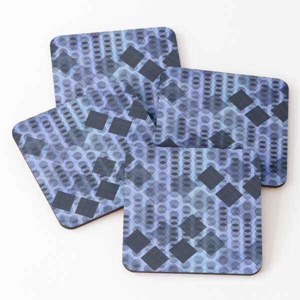 Item preview, Fabric with circles and diamonds designed and sold by Marcu Ioachim.