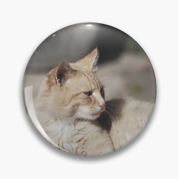 Item preview, Domestic cat animal portrait designed and sold by Claraveritas.