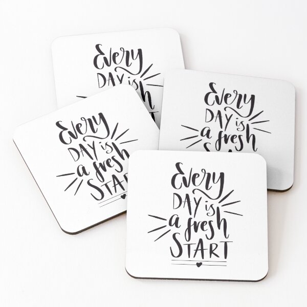 Item preview, Every day is a fresh start designed and sold by doodle189.