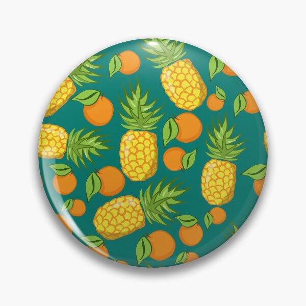 Item preview, Cartoon Fruit Print With Pineapples And Oranges designed and sold by AstraDesign.