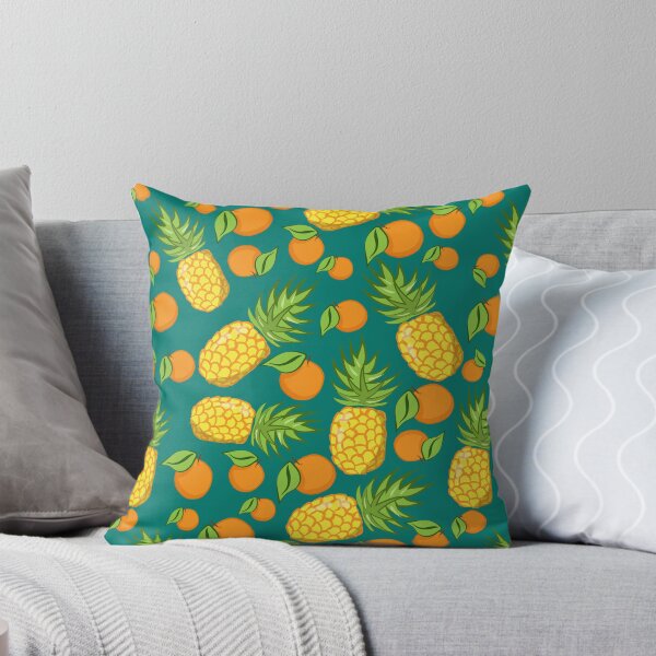 Item preview, Cartoon Fruit Print With Pineapples And Oranges designed and sold by AstraDesign.