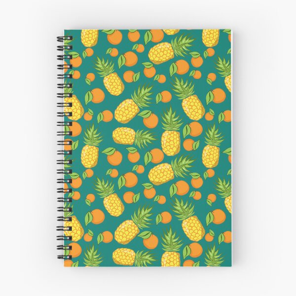 Artikelvorschau, Karikatur-Fruchtdruck mit Ananas und Orangen entworfen und verkauft von AstraDesign.