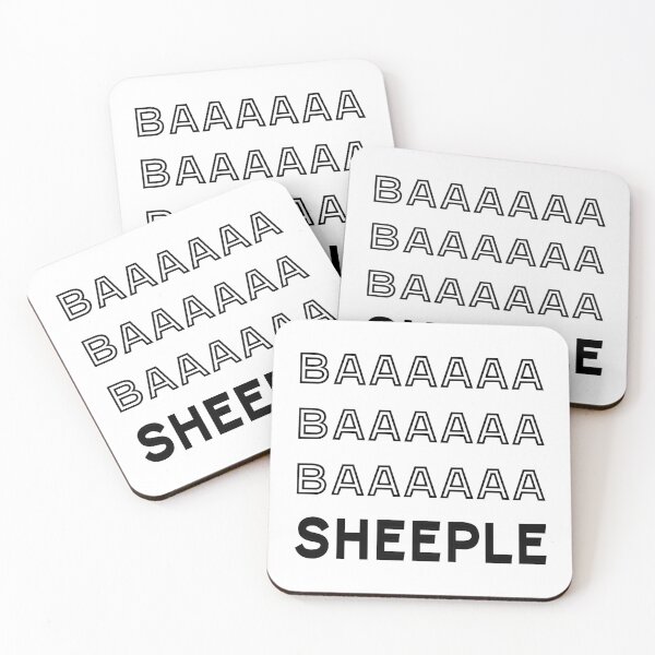 Item preview, Baaa Sheeple - wake up designed and sold by ArtOfRebellion.