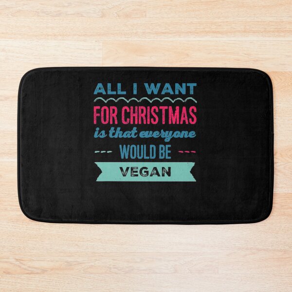 Item preview, Vegan Christmas, Funny Vegan, Vegan Humor, Vegan Xmas, Vegan Chistmas Gift  designed and sold by Mandala108.