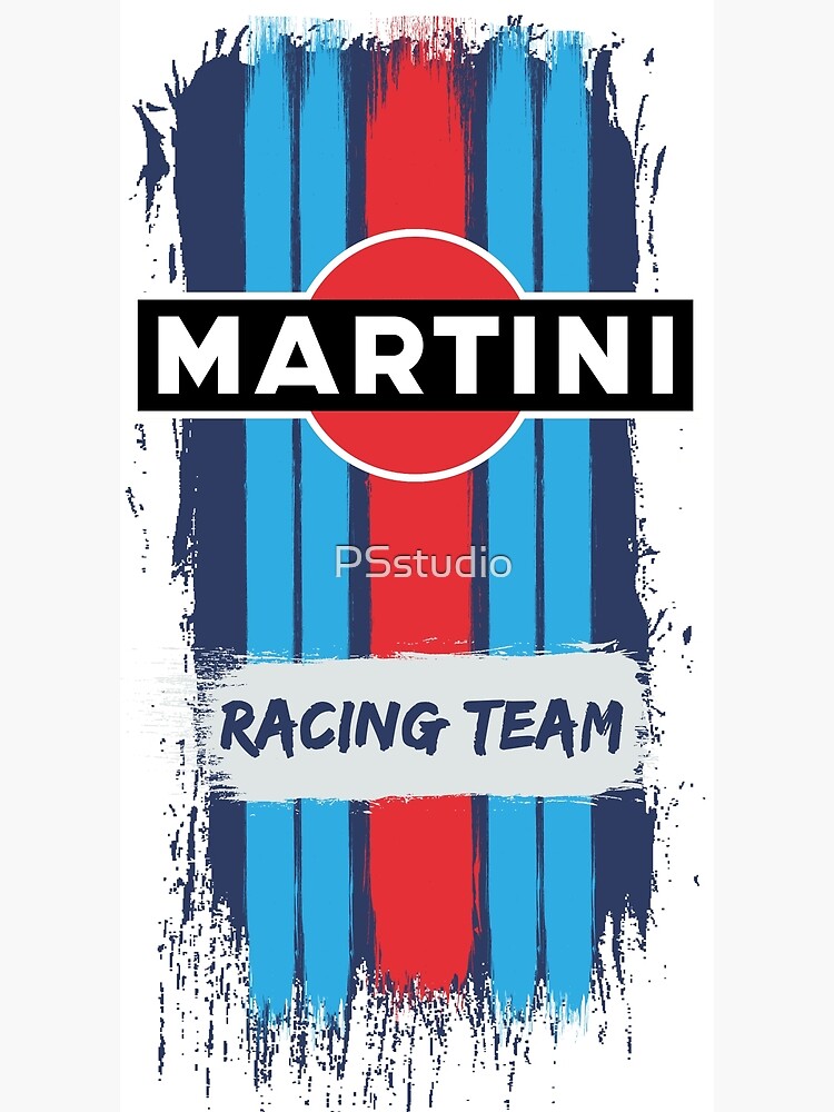 "Martini Racing Team" Poster for Sale by PSstudio Redbubble