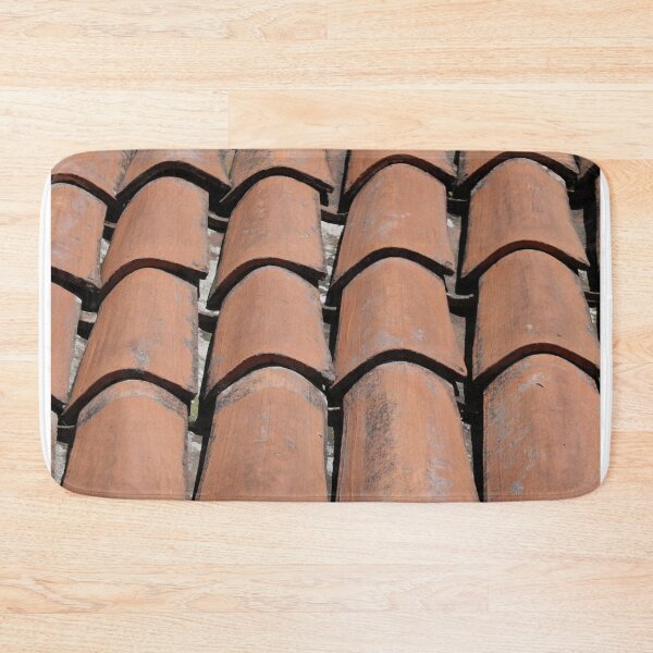 Item preview, Vintage clay roof tile pattern designed and sold by luisraultg.