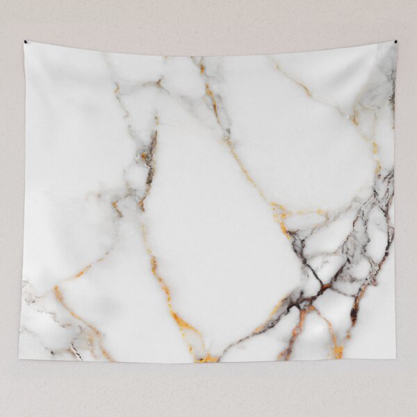Item preview, White gold abstract marble designed and sold by urban-color.