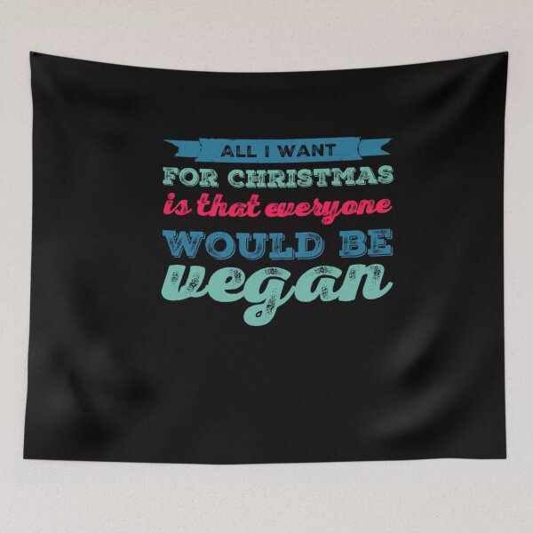 Item preview, Vegan Christmas, Funny Vegan, Vegan Humor, Vegan Xmas, Vegan Chistmas Gift  designed and sold by Mandala108.