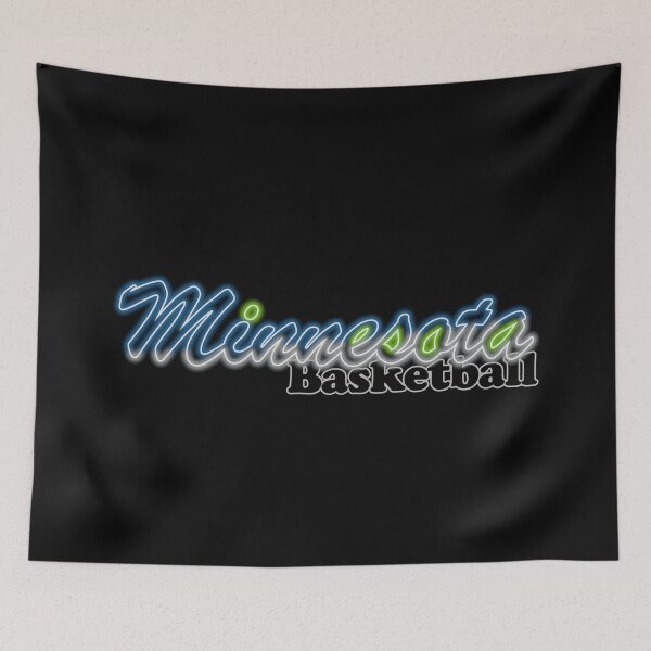 Item preview, Fan of Basketball in Minnesota Neon Blue and Silver w Green Accents designed and sold by gkillerb.
