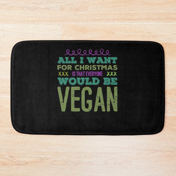 Item preview, Vegan Christmas, Funny Vegan, Vegan Humor, Vegan Xmas, Vegan Chistmas Gift  designed and sold by Mandala108.