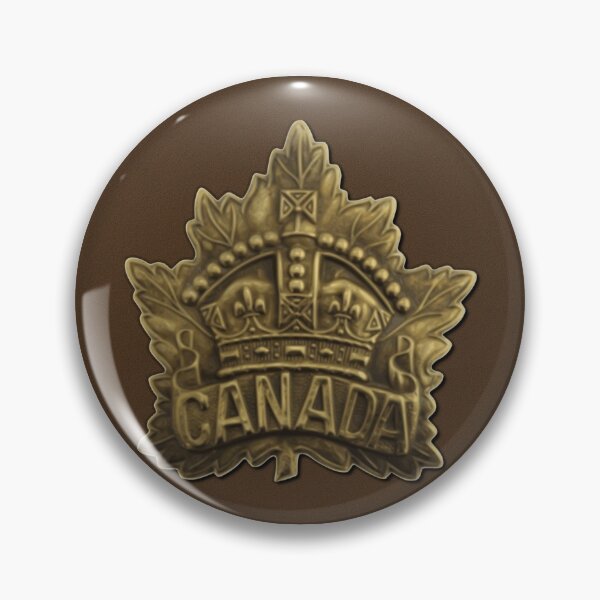 Item preview, Canadian Cap Badge - First World War designed and sold by sirglennbo.