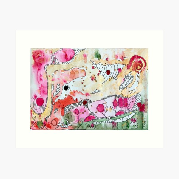 Item preview, Magical Garden Doodle designed and sold by TheDoodleNurse.