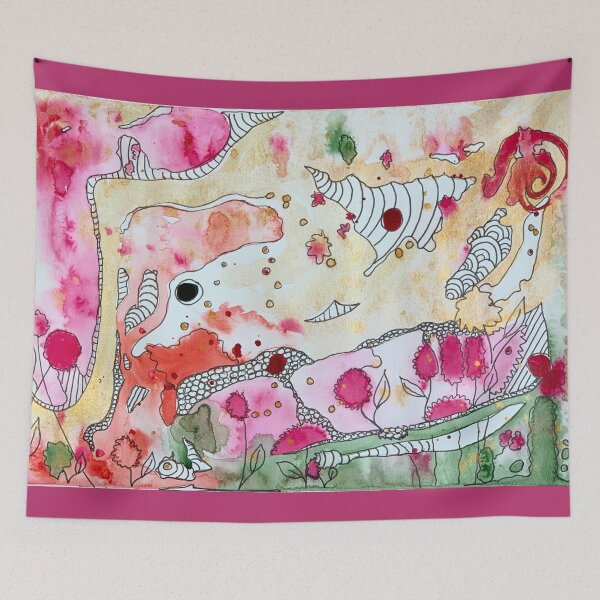 Item preview, Magical Garden Doodle designed and sold by TheDoodleNurse.