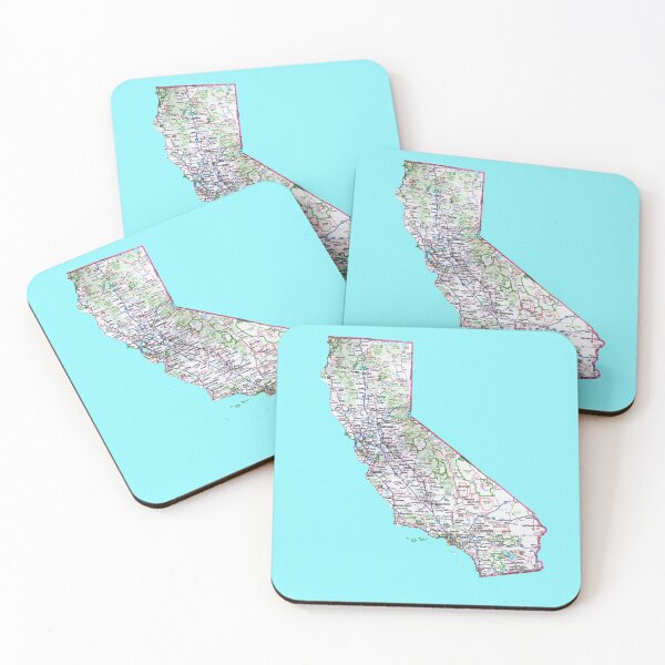 Item preview, California Roadmap designed and sold by Havocgirl.