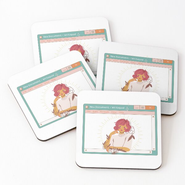 Item preview, Girl in document window designed and sold by magda09.