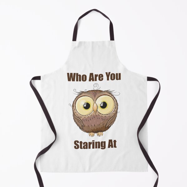 Item preview, Who Are You Staring At Owl Funny T-shirts and More designed and sold by Jungleful33.