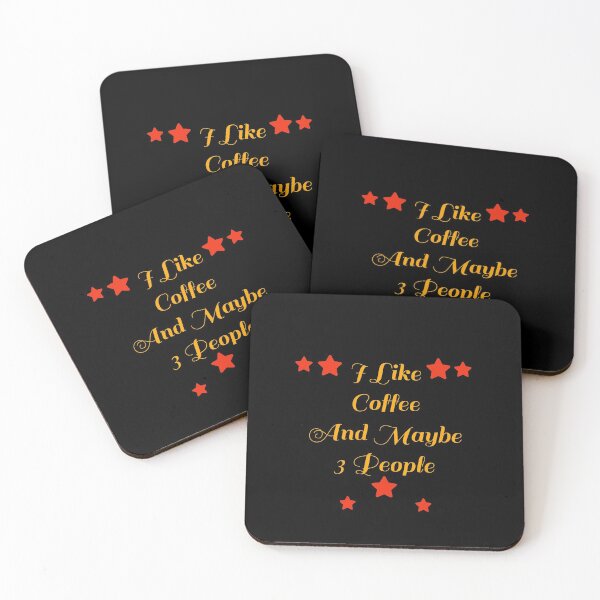 Item preview, I Like Coffee And Maybe 3 People designed and sold by mer-ONE.